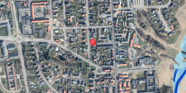Oversvømmelsesrisiko fra vandløb på Fynsgade 2, 9870 Sindal