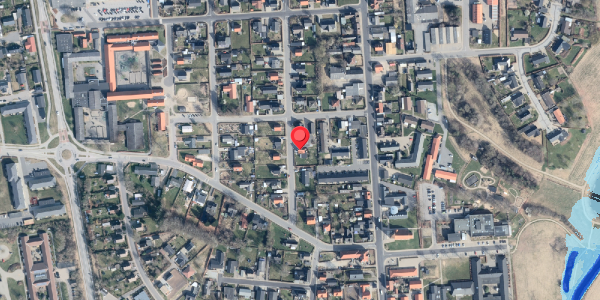 Oversvømmelsesrisiko fra vandløb på Fynsgade 4, 9870 Sindal
