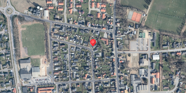 Oversvømmelsesrisiko fra vandløb på Fynsgade 28, . , 9870 Sindal