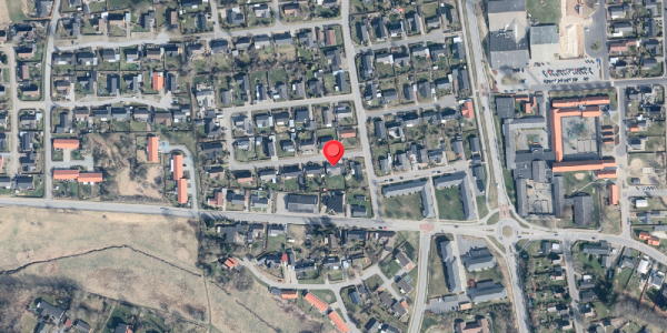Oversvømmelsesrisiko fra vandløb på Irisvej 3, 9870 Sindal