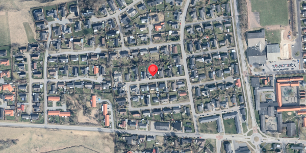 Oversvømmelsesrisiko fra vandløb på Irisvej 27, 9870 Sindal