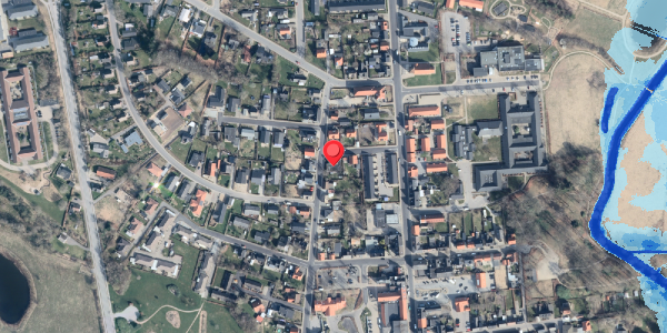 Oversvømmelsesrisiko fra vandløb på Norgesgade 5, . , 9870 Sindal