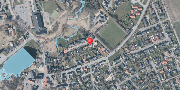 Oversvømmelsesrisiko fra vandløb på Aavangen 3, . , 9575 Terndrup