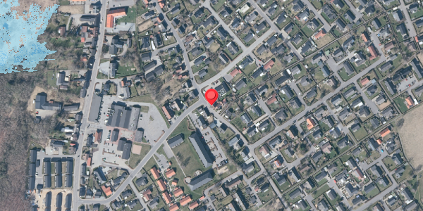 Oversvømmelsesrisiko fra vandløb på Hedevej 21, 9575 Terndrup