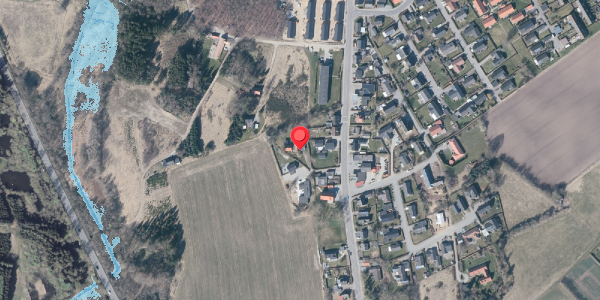 Oversvømmelsesrisiko fra vandløb på Vestermarken 5, . , 9575 Terndrup