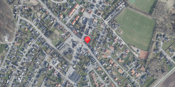 Oversvømmelsesrisiko fra vandløb på Aarestrupvej 1, 9541 Suldrup