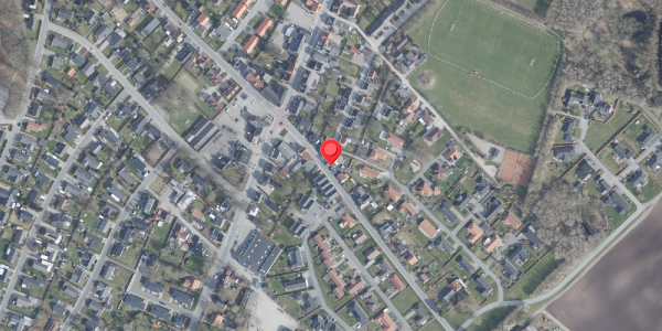 Oversvømmelsesrisiko fra vandløb på Aarestrupvej 7, 9541 Suldrup