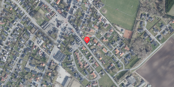 Oversvømmelsesrisiko fra vandløb på Aarestrupvej 11, 9541 Suldrup