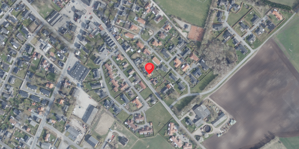 Oversvømmelsesrisiko fra vandløb på Aarestrupvej 17, 9541 Suldrup