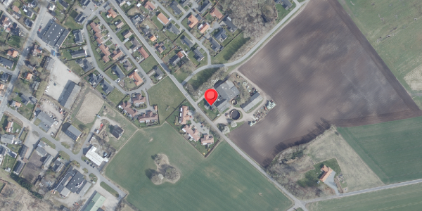 Oversvømmelsesrisiko fra vandløb på Aarestrupvej 29, 9541 Suldrup