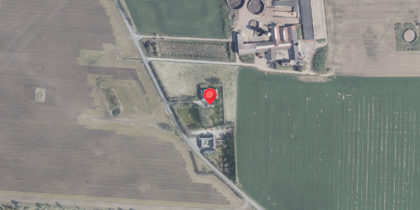Oversvømmelsesrisiko fra vandløb på Aarestrupvej 65, 9520 Skørping