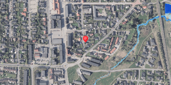 Oversvømmelsesrisiko fra vandløb på Fredensgade 21, . , 9530 Støvring