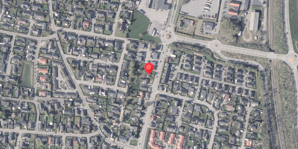 Oversvømmelsesrisiko fra vandløb på Hobrovej 28, 9530 Støvring