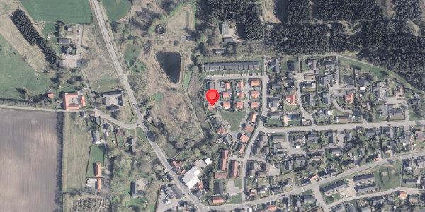 Oversvømmelsesrisiko fra vandløb på Toften 21, 9530 Støvring