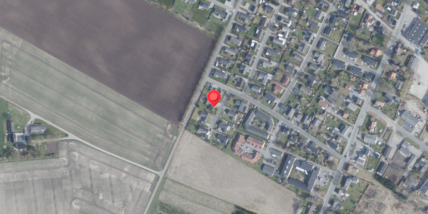 Oversvømmelsesrisiko fra vandløb på Vikingevej 25, 9541 Suldrup