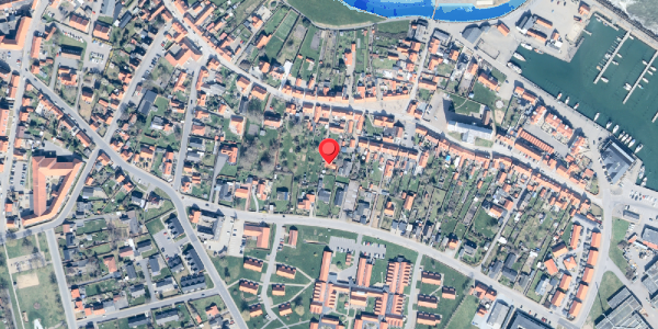 Oversvømmelsesrisiko fra vandløb på Algade 34A, 9300 Sæby
