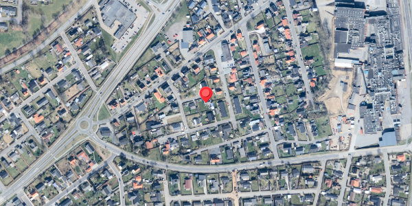 Oversvømmelsesrisiko fra vandløb på Irisvej 4, 9300 Sæby