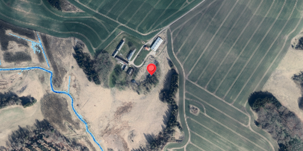 Oversvømmelsesrisiko fra vandløb på Kirkevej 21, 9300 Sæby