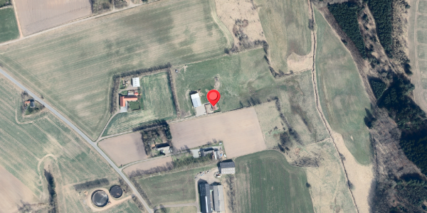 Oversvømmelsesrisiko fra vandløb på Krogsdamvej 73, 9352 Dybvad