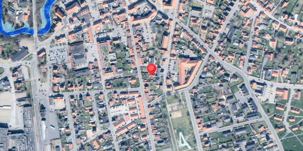 Oversvømmelsesrisiko fra vandløb på Skolegade 21, 9300 Sæby