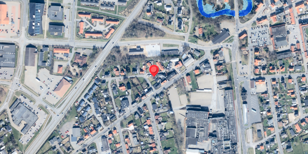 Oversvømmelsesrisiko fra vandløb på Solvej 2A, 9300 Sæby