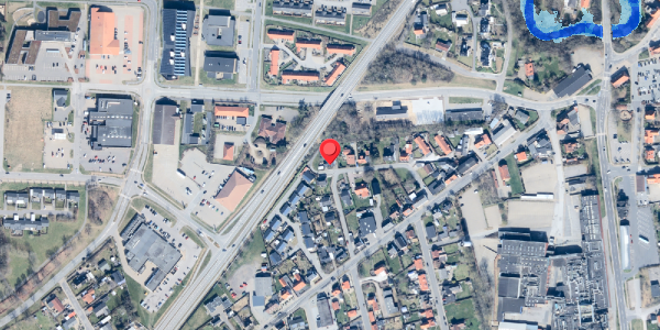 Oversvømmelsesrisiko fra vandløb på Solvej 10, 9300 Sæby