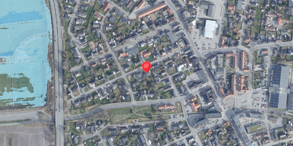Oversvømmelsesrisiko fra vandløb på Aagade 7, . , 9440 Aabybro