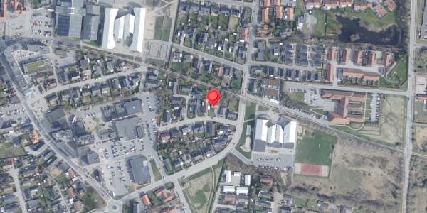 Oversvømmelsesrisiko fra vandløb på Bellisvej 4, 9440 Aabybro