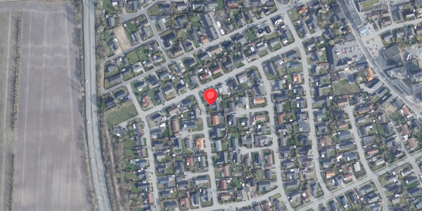Oversvømmelsesrisiko fra vandløb på Falkevej 3, 9440 Aabybro