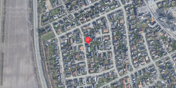 Oversvømmelsesrisiko fra vandløb på Falkevej 7, 9440 Aabybro