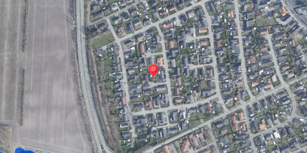 Oversvømmelsesrisiko fra vandløb på Falkevej 18, . , 9440 Aabybro