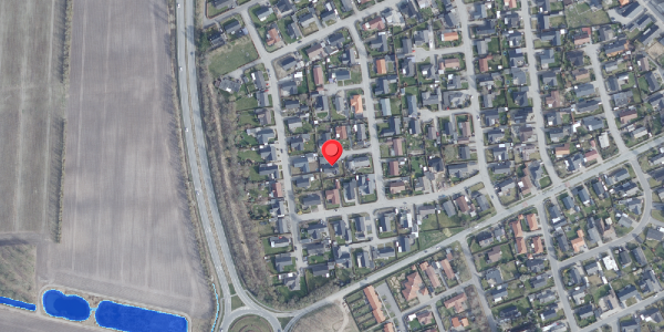 Oversvømmelsesrisiko fra vandløb på Falkevej 22, . , 9440 Aabybro