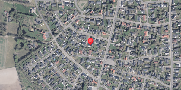 Oversvømmelsesrisiko fra vandløb på Granlien 7, 9440 Aabybro