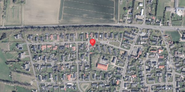 Oversvømmelsesrisiko fra vandløb på Hedegaardsvej 38, 9440 Aabybro