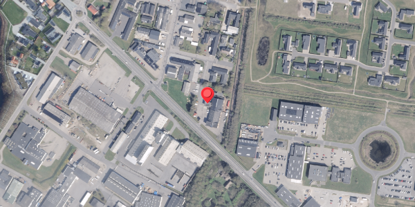 Oversvømmelsesrisiko fra vandløb på Industrivej 8, . , 9440 Aabybro