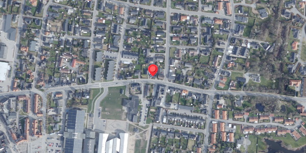 Oversvømmelsesrisiko fra vandløb på Kattedamsvej 37, 9440 Aabybro