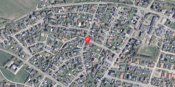 Oversvømmelsesrisiko fra vandløb på Kærvangen 20, 9430 Vadum