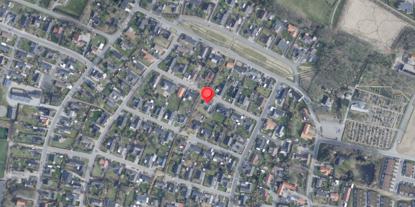 Oversvømmelsesrisiko fra vandløb på Luthersvej 7, 9440 Aabybro
