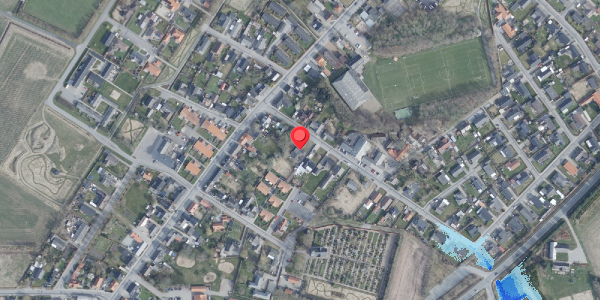 Oversvømmelsesrisiko fra vandløb på Mejerivej 4, . , 9440 Aabybro
