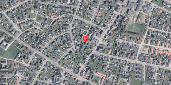 Oversvømmelsesrisiko fra vandløb på Parallelvej 2, 9430 Vadum