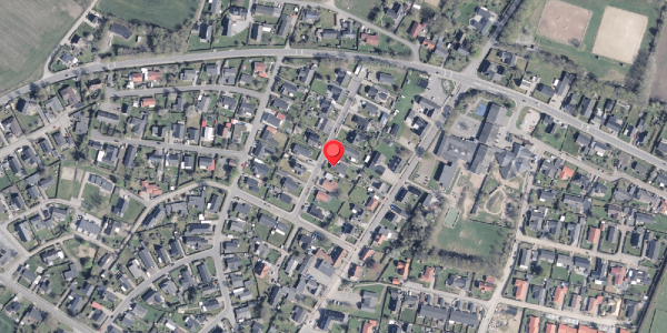 Oversvømmelsesrisiko fra vandløb på Parallelvej 10, 9430 Vadum