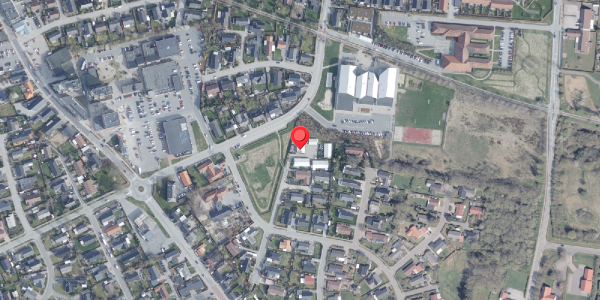 Oversvømmelsesrisiko fra vandløb på Rosenvænget 1A, 9440 Aabybro