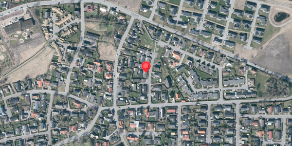 Oversvømmelsesrisiko fra vandløb på Aprilvej 13, . , 9270 Klarup