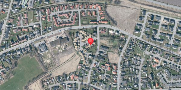 Oversvømmelsesrisiko fra vandløb på Augustvej 5, 9270 Klarup