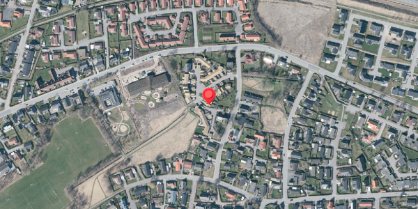 Oversvømmelsesrisiko fra vandløb på Augustvej 13, 9270 Klarup