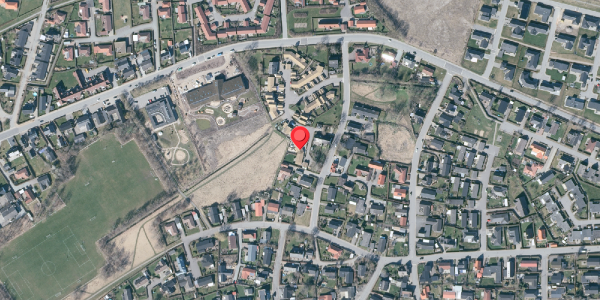 Oversvømmelsesrisiko fra vandløb på Augustvej 21, 9270 Klarup