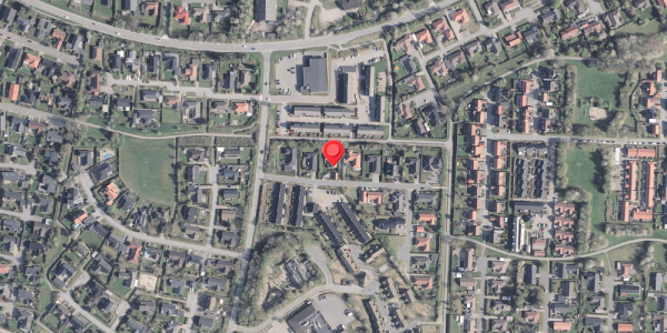 Oversvømmelsesrisiko fra vandløb på Auroravej 5, 9210 Aalborg SØ