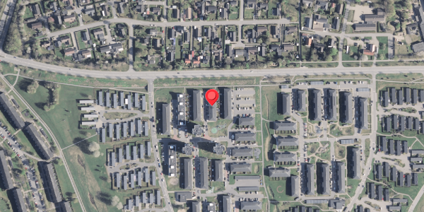 Oversvømmelsesrisiko fra vandløb på Blåkildevej 21, st. th, 9220 Aalborg Øst