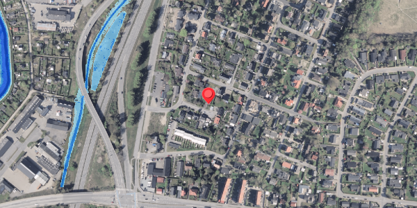Oversvømmelsesrisiko fra vandløb på Bogfinkevej 3, 9000 Aalborg