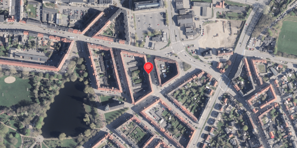 Oversvømmelsesrisiko fra vandløb på Finlandsgade 8, 3. th, 9000 Aalborg